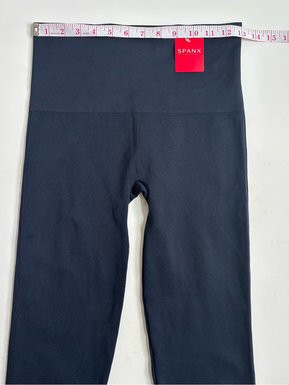 Spanx Look at Me Now Cropped Seamless Leggings Blue Size Large - Picture 11 of 16